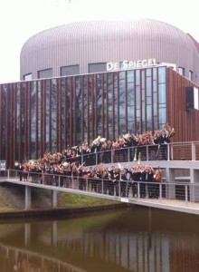 vuurvogel bij Spiegel